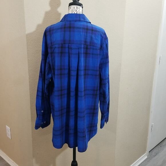 Lane Bryant plaid shirt plus size 22 - Picture 3 of 8